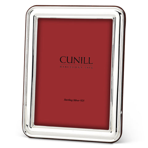 Cunill 'Addison Plain' 8 x 10 Non-Tarnish Sterling Silver Picture Frame