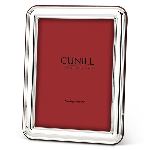 Cunill 'Addison Plain' 8 x 10 Non-Tarnish Sterling Silver Picture Frame
