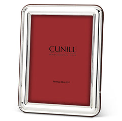 Cunill 'Addison Plain' 8 x 10 Non-Tarnish Sterling Silver Picture Frame