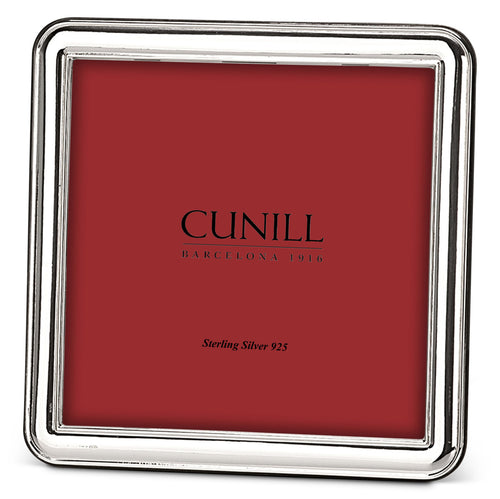 Cunill 'Addison Plain' Non-Tarnish Sterling Silver Picture Frame in 5" x 7"