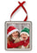 Addison Bead Square Sterling Silver 2.5" x 2.5" Ornament Frame