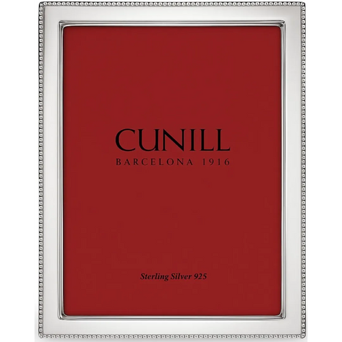 Cunill 'Contemporary Bead' Non-Tarnish Sterling Silver Picture Frame in 5" x 7"