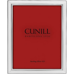 Cunill Metropolis Non-Tarnish Sterling Silver 4x6 Picture Frame