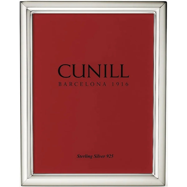 Cunill 'Danube' 5x7 Non-Tarnish Sterling Silver Picture Frame