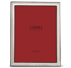 Cunill 'Rope Slim' 8x10 Non-Tarnish Sterling Silver Picture Frame