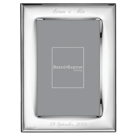 Reed and Barton Naples Silverplate 4" x 6" Frame