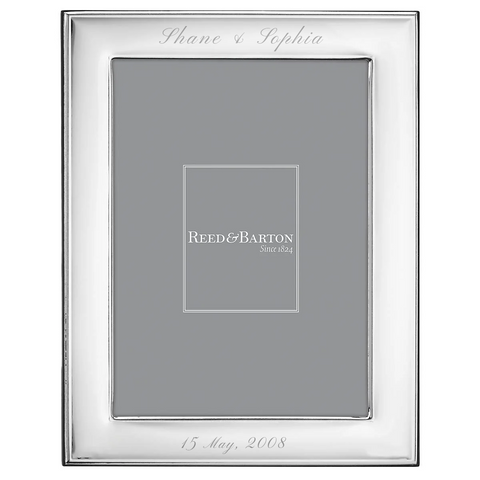 Reed and Barton Naples Silverplate 5" x 7" Frame