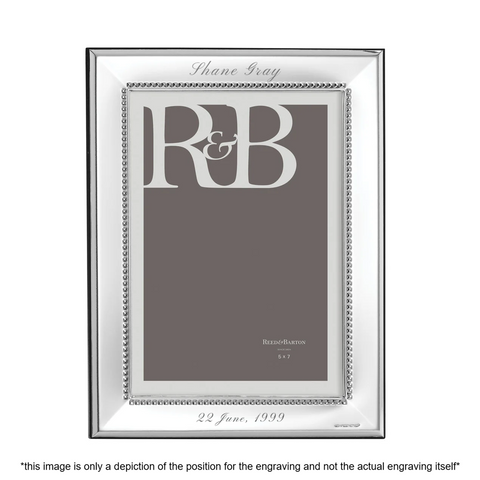 Reed and Barton MIA 5" x 7" Frame