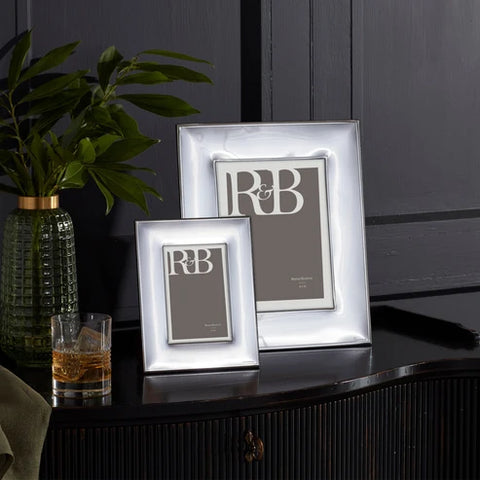 Reed and Barton Silverplate Rowan Photo Frame