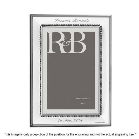 Reed and Barton MIA 4" x 6" Frame