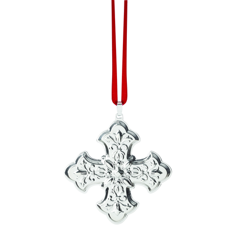 Reed and Barton Sterling New 2025 Christmas Cross Ornament
