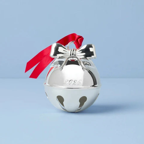 Reed and Barton 2026 Jingle Bell Silverplate Ornament