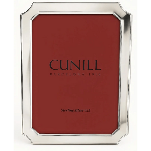 Cunill 'Amira' 5x7 Non-Tarnish Sterling Silver Picture Frame