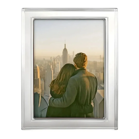 Cunill Madison Non-Tarnish Sterling Silver 5x7 Picture Frame