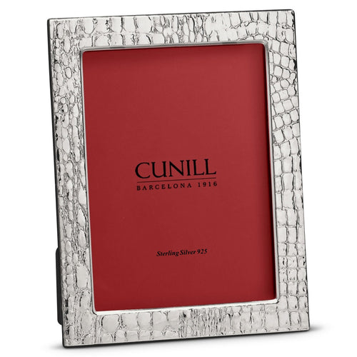 Cunill 'Gator' Non-Tarnish Sterling Silver Picture Frame in 8" x 10"