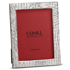 Cunill 'Gator' 8x10 Non-Tarnish Sterling Silver Picture Frame