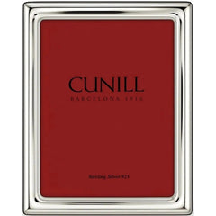 Cunill 'Norwich' 8x10 Non-Tarnish Sterling Silver Picture Frame