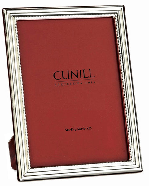 Cunill 'Classic' 5x7 Non-Tarnish Sterling Silver Picture Frame