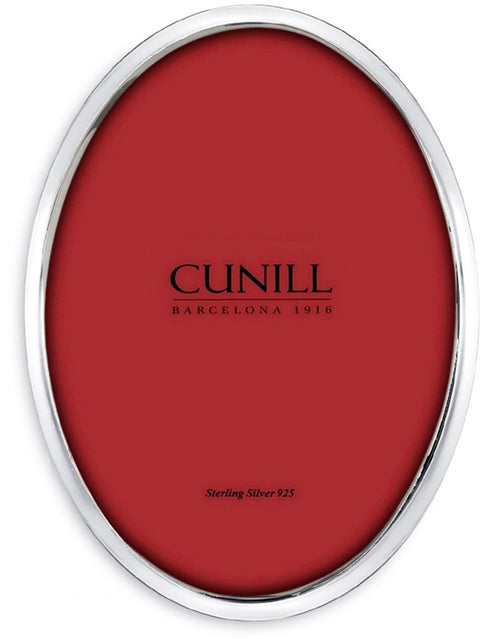 Cunill 'Mayfair Oval' Non-Tarnish Sterling Silver Picture Frame in 8" x 10"