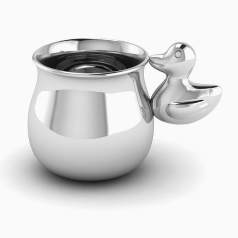 Krysaliis Sterling Silver Baby Gift Set - Duck