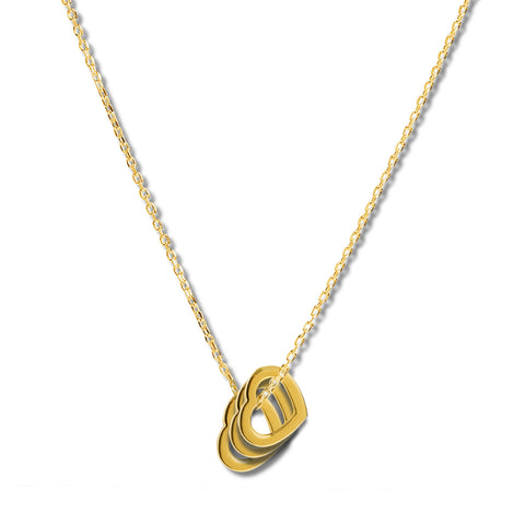 Mysha Triple Heart of Purity Pendant