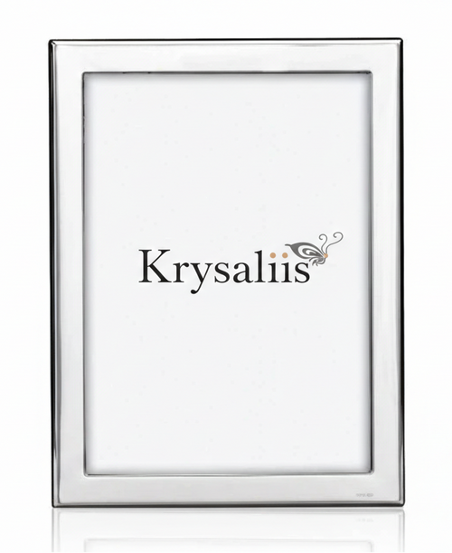 Krysaliis Sterling Silver Picture Frame London in 5" x 7"