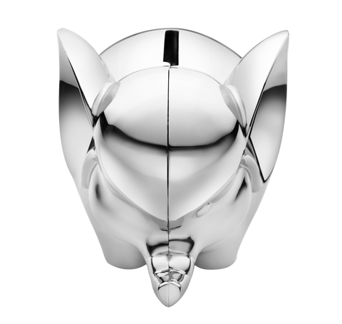 Krysaliis Silver-plate Elephant Baby Bank