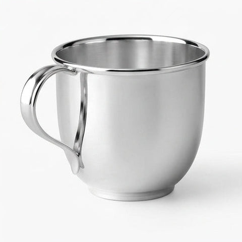Krysaliis Sterling Silver Baby Cup Smooth Handle