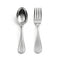 Krysaliis Sterling Silver Baby Spoon Fork Set | Personalized
