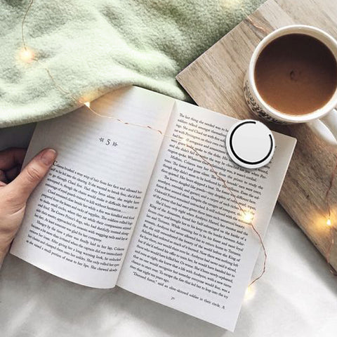 Round Sterling Silver Bookmark by Krysaliis