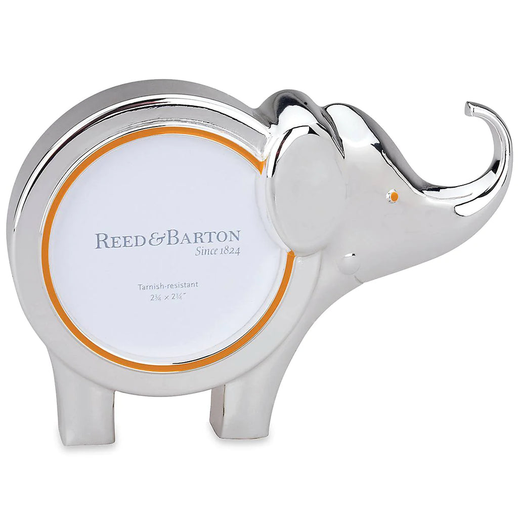 Jungle Parade Silverplate Elephant Photo Frame