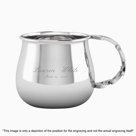 Krysaliis Sterling Silver Baby Cup - 123