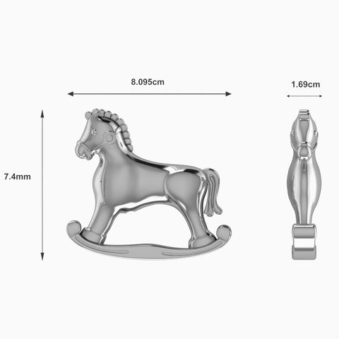 Krysaliis Silver Plated Baby Gift Set - Horse