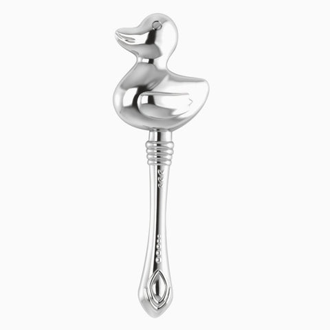 Krysaliis Sterling Silver Baby Gift Set - Duck