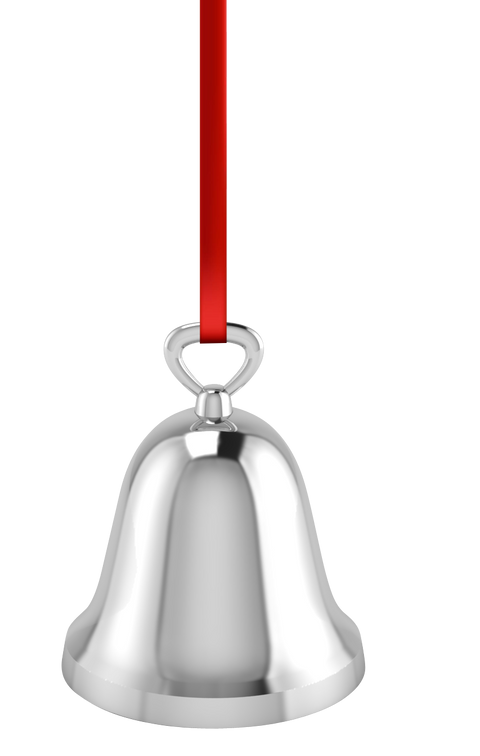 Krysaliis Silver-plate Plain Ornament Bell