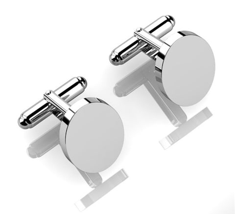 Classic Oval Sterling Silver Men's Gift Set By Krysaliis