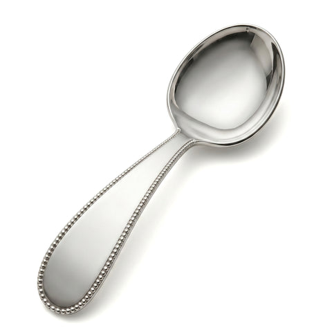 Krysaliis Beaded Cup & Spoon Set in High Micron Sterling Silver Layer