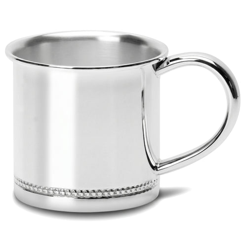 Krysaliis Classic Beaded Cup in High Micron Sterling Silver Layer