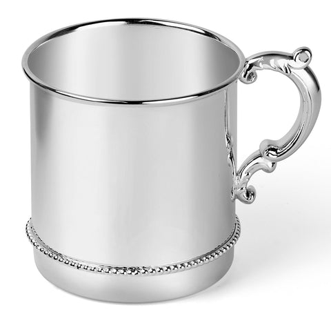 Krysaliis Sterling Silver Cup - Beaded Victorian Handle