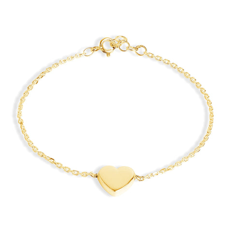 Mysha Personalized Serenade Heart Bracelet