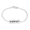 Mysha Personalized Triple Cubed Bracelet