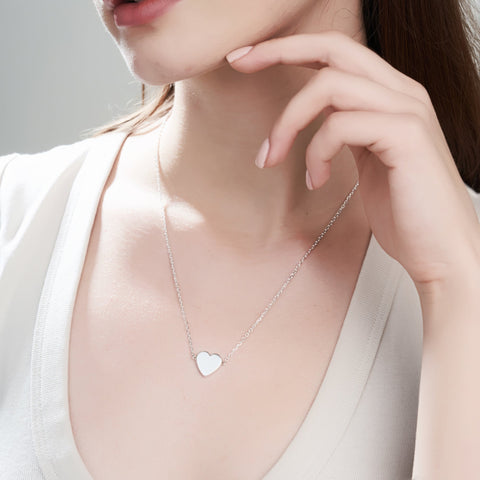 Mysha Personalized Eternal Initial Heart Pendant & Bracelet Set