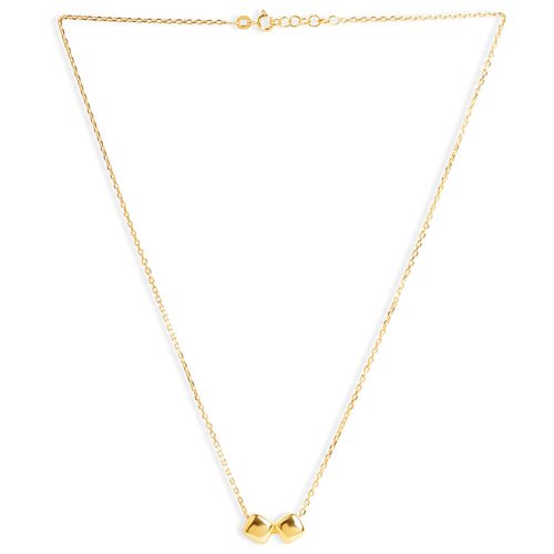 Mysha Personalized Double Cubed Pendant
