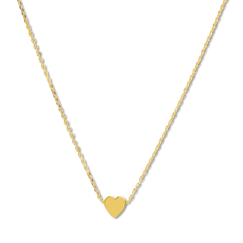 Mysha Personalized Single Serenade Initial Heart Pendant