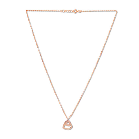 Mysha Love in Bloom Dual Heart Ring Pendant