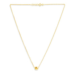 Mysha Personalized Single Cubed Pendant