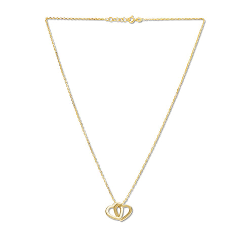 Mysha Personalized Couples Heart Pendant