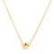 Mysha Personalized Single Cubed Pendant