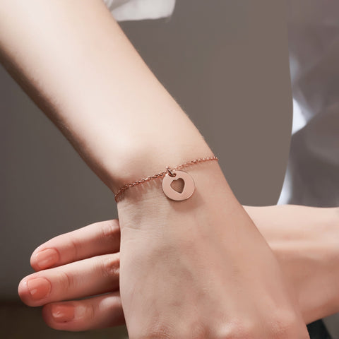 Mysha Personalized Captured Love Bracelet