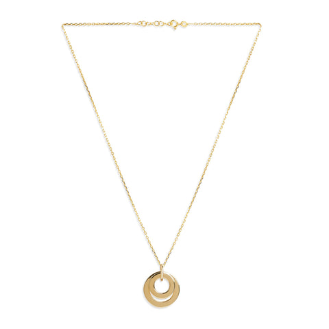 Mysha Personalized Dual Eternal Ring of Love Pendant